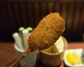Dinner at Kushi Katsu A-bon (串かつ あーぼん)