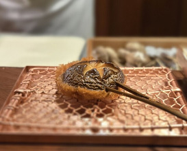Dinner at Kushi Katsu A-bon (串かつ あーぼん)