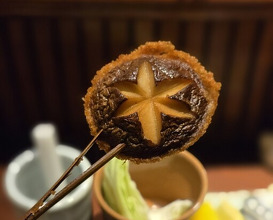 Dinner at Kushi Katsu A-bon (串かつ あーぼん)