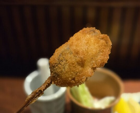 Dinner at Kushi Katsu A-bon (串かつ あーぼん)