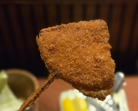 Dinner at Kushi Katsu A-bon (串かつ あーぼん)