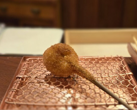 Dinner at Kushi Katsu A-bon (串かつ あーぼん)