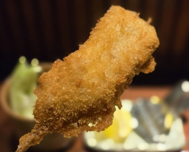 Dinner at Kushi Katsu A-bon (串かつ あーぼん)
