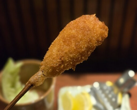Dinner at Kushi Katsu A-bon (串かつ あーぼん)
