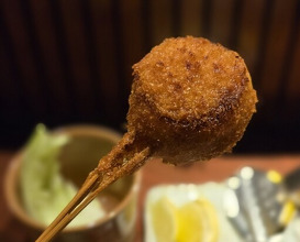 Dinner at Kushi Katsu A-bon (串かつ あーぼん)