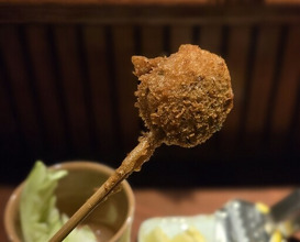 Dinner at Kushi Katsu A-bon (串かつ あーぼん)