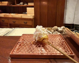 Dinner at Kushi Katsu A-bon (串かつ あーぼん)