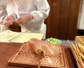 Dinner at Kushi Katsu A-bon (串かつ あーぼん)