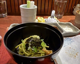 Dinner at Kushi Katsu A-bon (串かつ あーぼん)