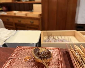 Dinner at Kushi Katsu A-bon (串かつ あーぼん)