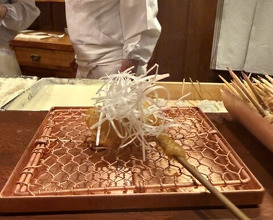 Dinner at Kushi Katsu A-bon (串かつ あーぼん)