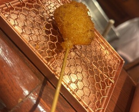 Dinner at Kushi Katsu A-bon (串かつ あーぼん)