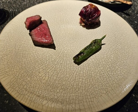 Dinner at agnel d'or (アニエルドール)