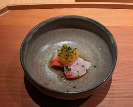 Dinner at Sushi Arai