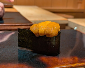 Dinner at Sushi Arai