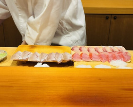 Dinner at Sushi Arai