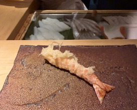 Dinner at Tempura Araki(Sapporo)