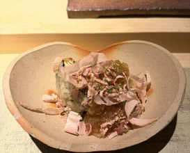 Dinner at Tempura Araki(Sapporo)