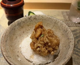 Dinner at Tempura Araki(Sapporo)