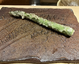 Dinner at Tempura Araki(Sapporo)
