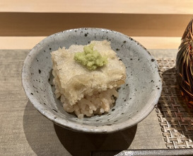 Dinner at Tempura Araki(Sapporo)