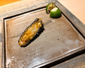 Dinner at Tempura Araki(Sapporo)