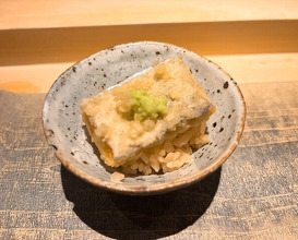 Dinner at Tempura Araki(Sapporo)