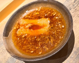 Dinner at Tempura Araki(Sapporo)