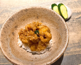 Dinner at Tempura Araki(Sapporo)
