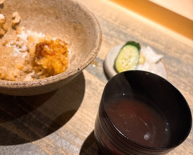 Dinner at Tempura Araki(Sapporo)