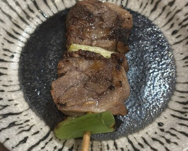 Dinner at Wafu Motsu Ryori Arata (和風もつ料理 あらた)