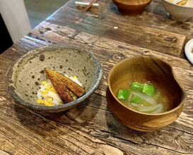 Dinner at aru (aru)