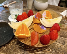 Dinner at aru (aru)