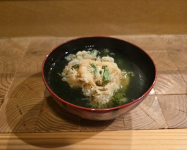 Dinner at Tempura Asanuma (天ぷら浅沼)