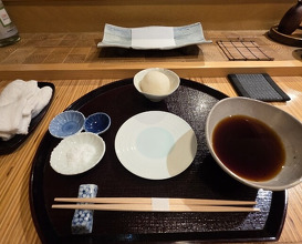 Dinner at Tempura Asanuma (天ぷら浅沼)