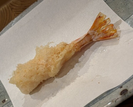 Dinner at Tempura Asanuma (天ぷら浅沼)