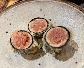 Dinner at Tempura Asanuma (天ぷら浅沼)