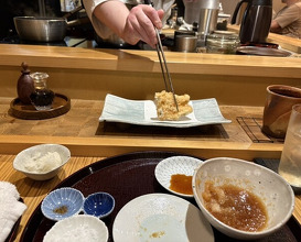 Dinner at Tempura Asanuma (天ぷら浅沼)