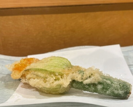 Dinner at Tempura Asanuma (天ぷら浅沼)