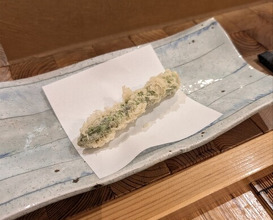 Dinner at Tempura Asanuma (天ぷら浅沼)