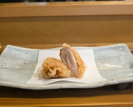 Dinner at Tempura Asanuma (天ぷら浅沼)