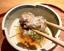 Dinner at Sangubashi Asaya