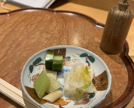 Dinner at Sangubashi Asaya