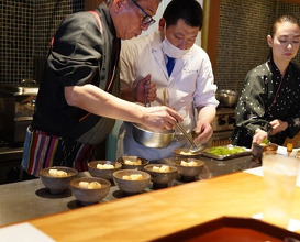 Dinner at Chisousottakuito (馳走 啐啄一十 )