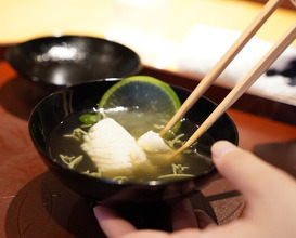 Dinner at Chisousottakuito (馳走 啐啄一十 )