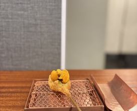Dinner at kushikatsu daibon (串かつ だいぼん)