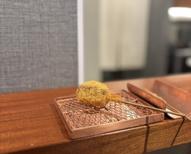 Dinner at kushikatsu daibon (串かつ だいぼん)