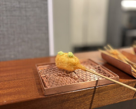 Dinner at kushikatsu daibon (串かつ だいぼん)