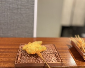 Dinner at kushikatsu daibon (串かつ だいぼん)