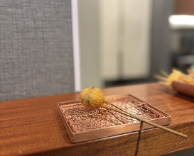 Dinner at kushikatsu daibon (串かつ だいぼん)